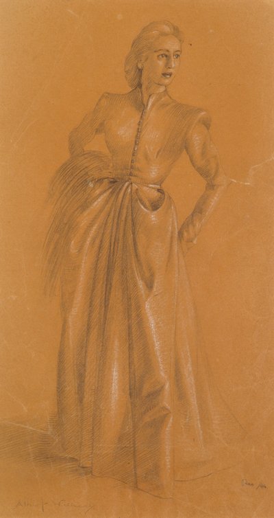 Study for a costume, 1949 by Albert Williams